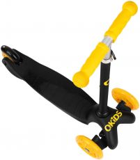 Самокат трехколесный QKIDS Lumis yellow